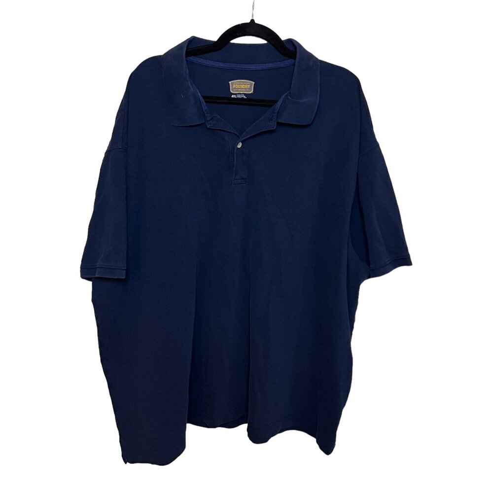 Men's Shirt by Foundry - Size 4XL - SHORT Sleeve Blue